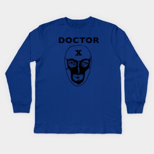 Doctor X Mask Kids Long Sleeve T-Shirt